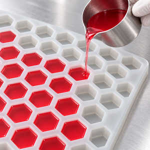 Molde de Silicona para Gomitas, Hexagonal, para Equipos de Producción de Confitería Comercial - Product Image 2