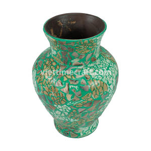 Best Seller Decorative Mosaic Baluster Vase <b>Egg</b> shell mosaic Display Vase For Home Decoration Wholesale - Product Image 1