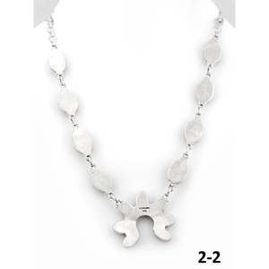 Collier artisanal en turquoise Golden Hills et argent sterling en forme de fleur, cadeau du Southwest - Product Image 3