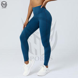 Mallas deportivas personalizadas de moda de alta calidad, mallas deportivas para mujer, mallas de gimnasio, pantalones de talla grande para mujer a la venta - Product Image 5