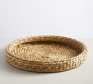 Accessoires de cuisine plateau décoratif en jacinthe d'eau naturelle plateau de service nourriture décor de cuisine fait à la main au Vietnam - Product Image 1