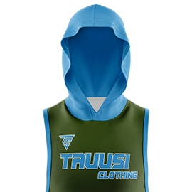 Sweat à capuche d'hiver sans manches pour homme de haute qualité, en polaire athlétique, respirant, à séchage rapide, gaufré, brodé, uni, teint - Product Image 2