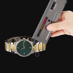 Montre de luxe pour hommes/femmes cultivé en laboratoire naturel D VVS Moissanite diamant formel/décontracté tous les jours bureau vêtements professionnels cadran verre - Product Image 4