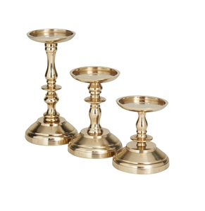 Candelabro decorativo hecho a mano de alta calidad, soporte para velas, decoración para fiesta de boda, candelabro de iglesia de Metal de latón. - Product Image 5