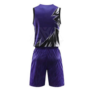 Uniformes de Baloncesto Transpirables Personalizables, Nuevo Modelo, Más Vendidos, 100% Poliéster - Product Image 3