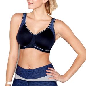 Transfert de chaleur Logo Designer de haute qualité personnalisé Nylon Spandex Fitness Yoga Wear Gym Workout Sangle réglable soutien-gorge de sport personnalisé L - Product Image 1