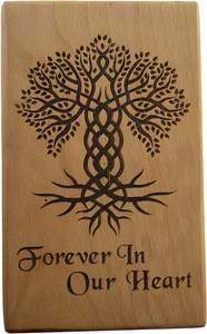 Tree of Life Rosewood Cremation <b>Urn</b> for Human Ashes Adult <b>Large</b> Keepsake <b>Urn</b> for Funeral <b>Urn</b> for Burial Pet <b>Urn</b> for Dogs & cat - Product Image 3