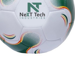 Balón de entrenamiento de fútbol de Next Tech Industries, material de PU para fines de entrenamiento con diseño personalizado y logotipo personalizado - Product Image 5