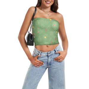 Débardeurs en gros pour femmes, sublimation, tube tops, logo et couleur personnalisés, nouveaux modèles tendance 2026, look tendance - Product Image 3