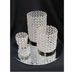 Vintage New Arrival Wedding Bảng trang trí Hàng Mã người giữ ngọn nến K9 pha lê candelabra centerpieces ở mức giá chấp nhận được - Product Image 2