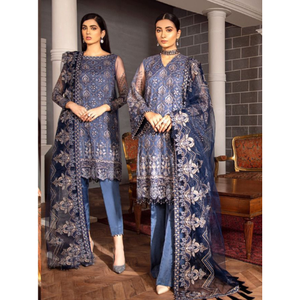 VESTIDOS DE FIESTA DE DISEÑO ÉTNICO DE LAWN INDIANO PAKISTANÍ PARA MUJER, VESTIDOS CASUALES DE FIESTA Y DE NOCHE - Product Image 5