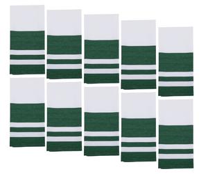 Serviette de nettoyage de cuisine/voiture 100% coton-vert - Product Image 2