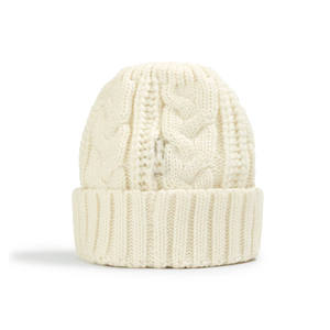 หมวกบีนนี่ผ้าถักแจ็คการ์ดอบอุ่นมีสไตล์ใส่ได้ทั้งชายและหญิงหมวกฤดูหนาวออกแบบโลโก้ได้ตามต้องการ - Product Image 6