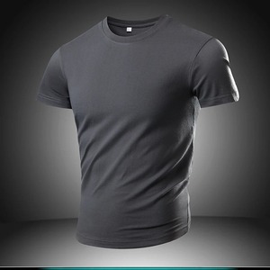 T-shirt vintage lavé à l'acide avec logo personnalisé T-shirt surdimensionné vierge en coton épais pour hommes 100% coton pour hommes - Product Image 3