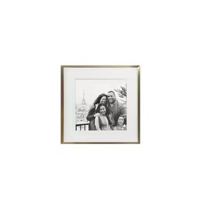 Cadre photo mural en métal tendance, décoration, design moderne, cadre photo en or - Product Image 4