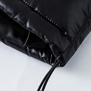 Veste matelassée en toile surdimensionnée 2026, col montant, style streetwear, veste d'hiver pour homme, mode hip-hop - Product Image 5