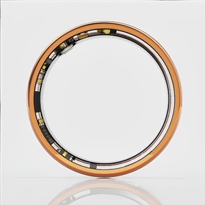 2026 Stainless Steel Smart Health Ring App Control IOS Sleep Monitoring Alarm <b>Clock</b> <b>Heart</b> Rate Fitness Tracker - Product Image 5