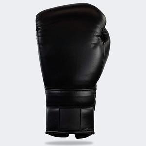 Gants de boxe professionnels en cuir de 10 oz pour enfants à lacets Muay Thai Kickboxing MMA Sparring Training avec fonctionnalités de poinçonnage - Product Image 4