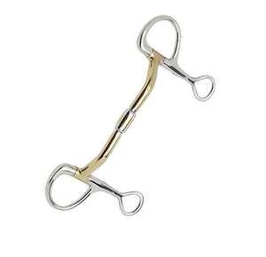 Nueva llegada de acero inoxidable D-Ring articulado Snaffle Horse Bit English Riding Equestrian Tack hecho por TARIQ MFG CO - Product Image 1