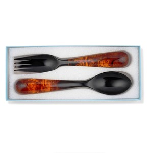 Juego de Servidores de Ensalada Recubiertos de Resina, Último Modelo, Ecológicos, Aptos para Lavavajillas, Utensilios de Cocina para el Hogar, 11 Pulgadas, Hechos en India - Product Image 4