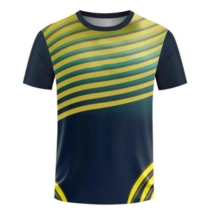t-shirts for menCross Border New Quick Drying Top and <b>Table</b> <b>Tennis</b>, 3D Printed Short Sleeved Breathable Sports Men's T-shirt - Product Image 1