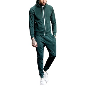 Chándales Poliéster Streetwear DTG Print Tech Fleece Chándal Pantalones de chándal y sudaderas con capucha Conjunto Chándal personalizado para hombres - Product Image 1