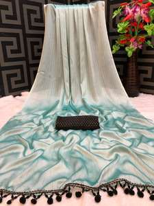 Designer indien pakistanais vêtements ethniques Saree lourd Rambo coton soie Jari doublure Saree indien dernier exclusif vêtements de fête exportation - Product Image 2