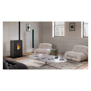 Poêle à granulés de graphite LUISELLA 5.0 Maxi WiFi 7kW Classe A+ Modèle 1299401 - Product Image 2