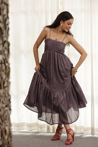 เดรสมิดิมีสไตล์ทุกวันดีไซน์ตะวันตกอเนกประสงค์เสื้อผ้าแนวสตรีทเป็นมิตรกับสิ่งแวดล้อม - Product Image 4