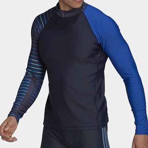 Custom Made Quality Custom Made Rush <b>Guard</b> Men High Quality Customized <b>Rash</b> <b>Guard</b> 2024 Latest Style OEM Logo For Men Rush Gurads - Product Image 2