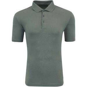 Polos de manga corta de algodón transpirable de talla grande, diseño de servicio OEM de diferentes colores, polos personalizados para hombre 2025 con cuello levantado - Product Image 3