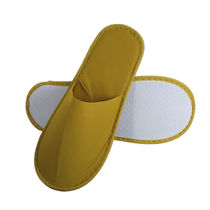 Pantuflas Desechables Ecológicas de Tela No Tejida al por Mayor para Fabricantes, Artículos de Hotel Portátiles para el Hogar, Hostelería, <span class=keywords><strong>Hoteles</strong></span> y Alojamientos - Product Image 1