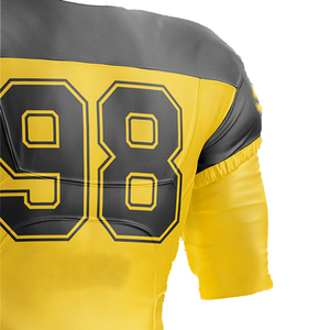 Al por mayor uniforme de fútbol americano con logotipo personalizado uniforme de fútbol Americano Deportivo de estilo único - Product Image 4
