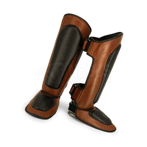 Espinillera de cuero duradero de alta calidad de la mejor venta para entrenamiento de boxeo Logotipo personalizado Nueva llegada - Product Image 2