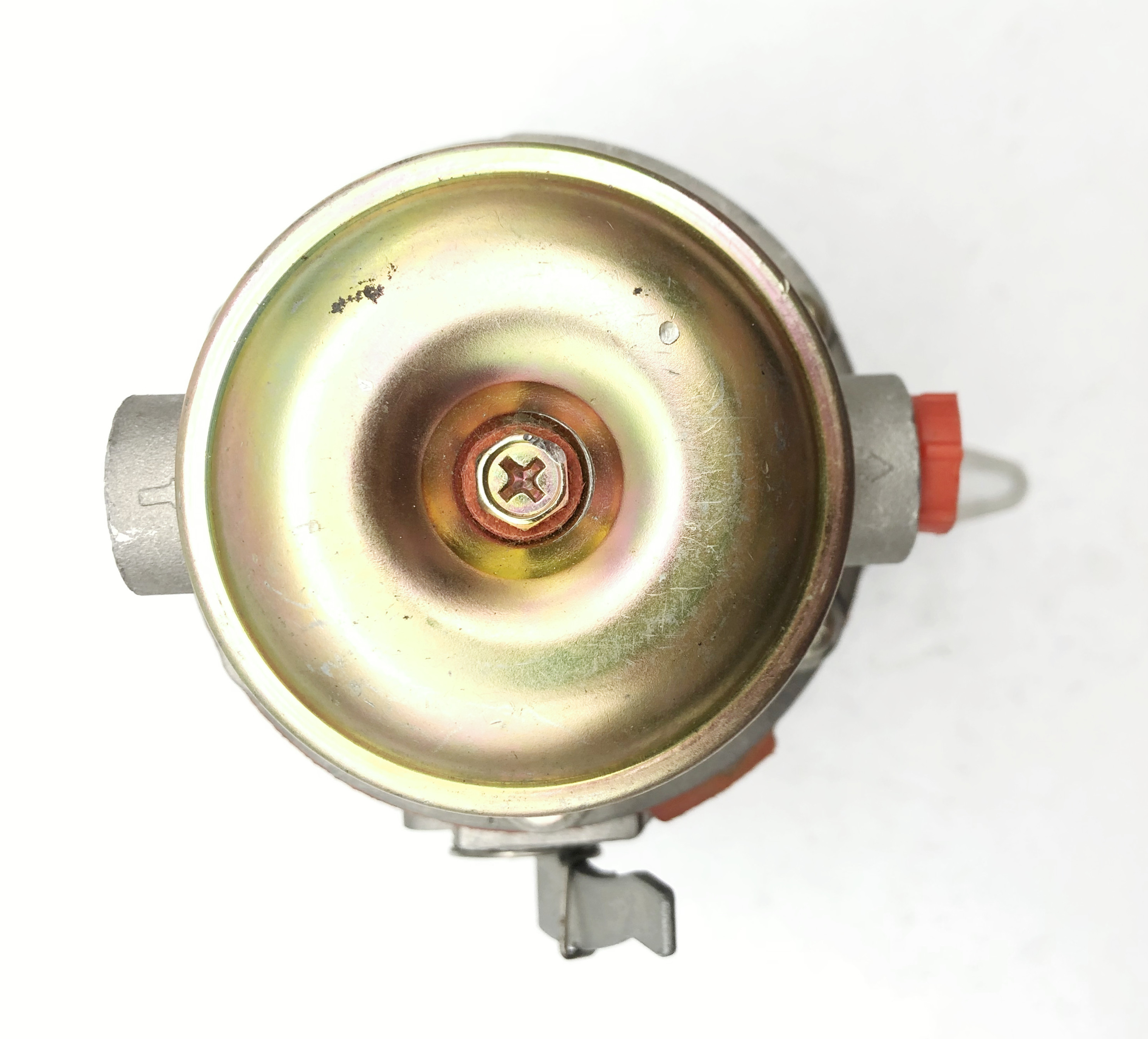 Fuel Lift Pump For Ford Lehman Engines 2711E 2712E 2713E 2414E 2715E - 2 Bolt, 1/2" UNF Ports