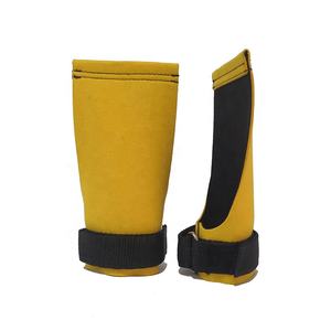 Guantes de Gimnasio Antideslizantes para Levantamiento de Pesas, Protección de Palmas, Cierre de Hebilla de Cuero PU, Unisex - Product Image 2