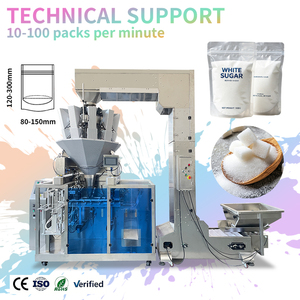 Efficient Reliable Automatic Granular <b>White</b> Sugar Premade Bag Packaging Machinery with Zipper Pouch Support - Product Image 1
