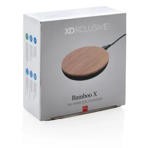 Cargador Inalámbrico Ecológico Bamboo X 5W Verde, Accesorios de Oficina - Product Image 4