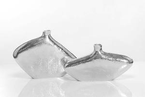 แจกันดอกไม้ทำจากโลหะสีผสมเข้ากันดีที่สุด,แจกันและแจกันดอกไม้ดีไซน์แฮนด์เมดสำหรับตกแต่งบ้านสีเขียว - Product Image 3