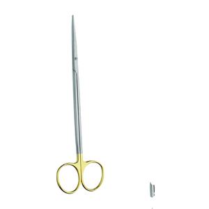 Tijeras Metzenbaum para bebés, manual de acero inoxidable, curvos de 145mm instrumentos quirúrgicos, fabricante de uso de cirugía General reutilizable - Product Image 1