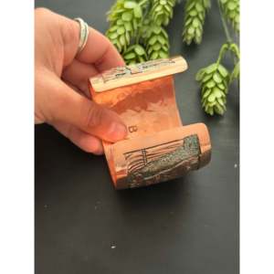 Elaine Becenti Fashion Cuff Bracelet <b>Copper</b> Story Teller - Product Image 5