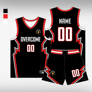 ชุดบาสเก็ตบอลสำหรับผู้ชายชุดบาสเก็ตบอลเสื้อแห้งเร็วระบายอากาศได้ตามต้องการ - Product Image 3