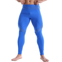 Pantalones de Compresión, Leggings Deportivos para Hombre, para Fitness, Baloncesto, Yoga, Entrenamiento, Jogging, Ejercicio, Gimnasio, Poliéster