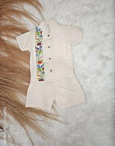 Vente en gros Fabrication de vêtements pour enfants Vêtements pour enfants garçon de bonne qualité Ensemble de vêtements brodés à manches longues pour bébé garçon Vêtements Tenue Chemises - Product Image 3