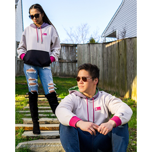 Game theme colorful custom unisex hoodie patch embroidery logo 100% cotton french terry 380 gsm winter hoodies for men <b>women</b> - Product Image 5