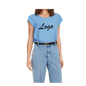 T-Shirts femme 2025 été O cou blanc t-shirts à manches courtes T-shirt femme éponge surdimensionné tenue décontracté femmes t-shirts 100% - Product Image 2