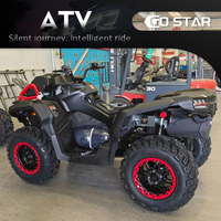 Quad pour enfants, moteur Qianjiang 110cc, véhicule tout-terrain, démarrage électrique, transmission automatique CVT, 4 roues motrices