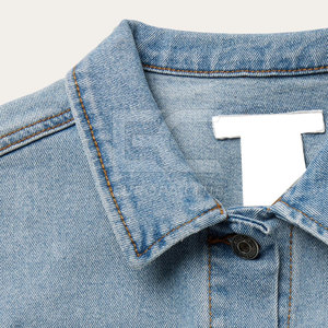 Chaqueta de Mezclilla para Hombre de Manga Larga, Nueva Llegada de Fábrica, Chaqueta de Mezclilla para Hombre Personalizada al por Mayor - Product Image 3