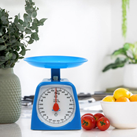 Balance de cuisine numérique Venus pour la maison, précision 10g, 5kg, en plastique, alimentée par piles, légère, compacte, arrêt automatique