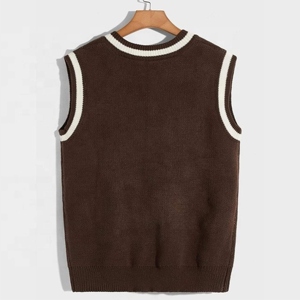 Suéteres de Invierno sin Mangas de Estilo Distintivo y Enfoque en la Tendencia, Diseñados para un Vestir Urbano Informal Moderno - Product Image 5